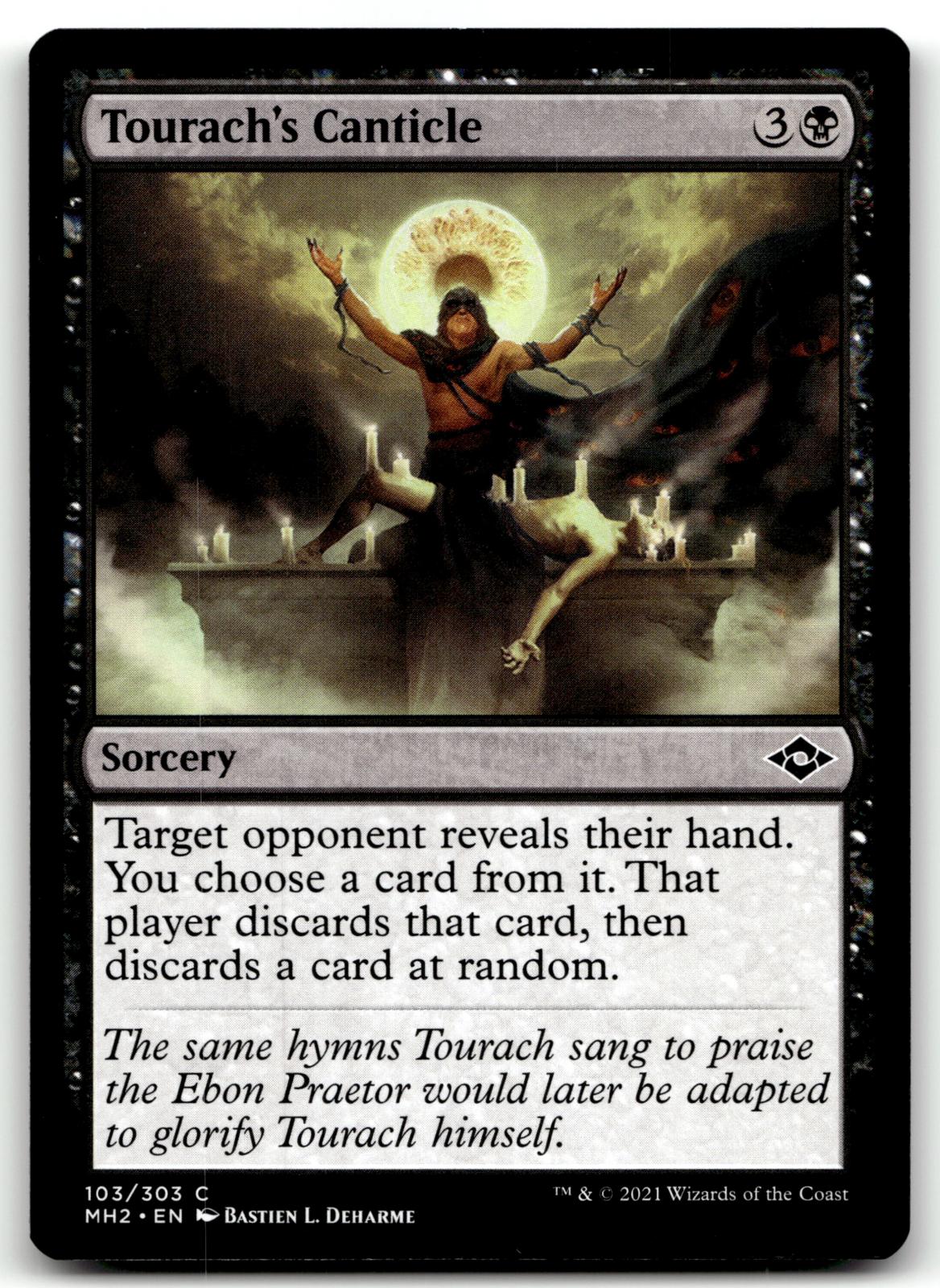 Tourach's Canticle 103 Common Modern Horizons 2 Magic: The Gathering Near Mint