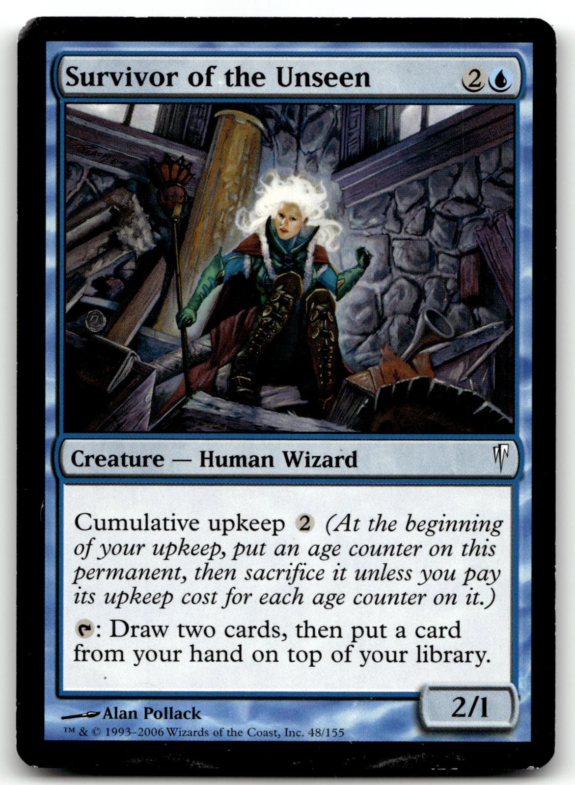 Survivor of the Unseen 48 Common Coldsnap Magic: The Gathering Near Mint