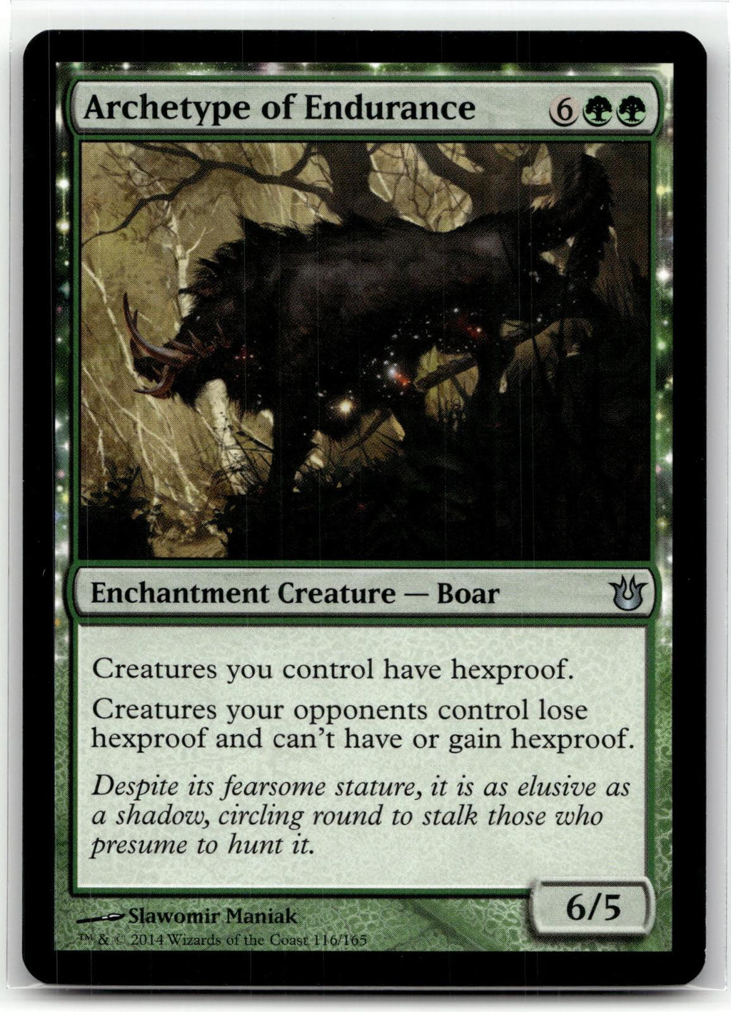 Archetype of Endurance 116 The List Reprints Magic: The Gathering Foil NM