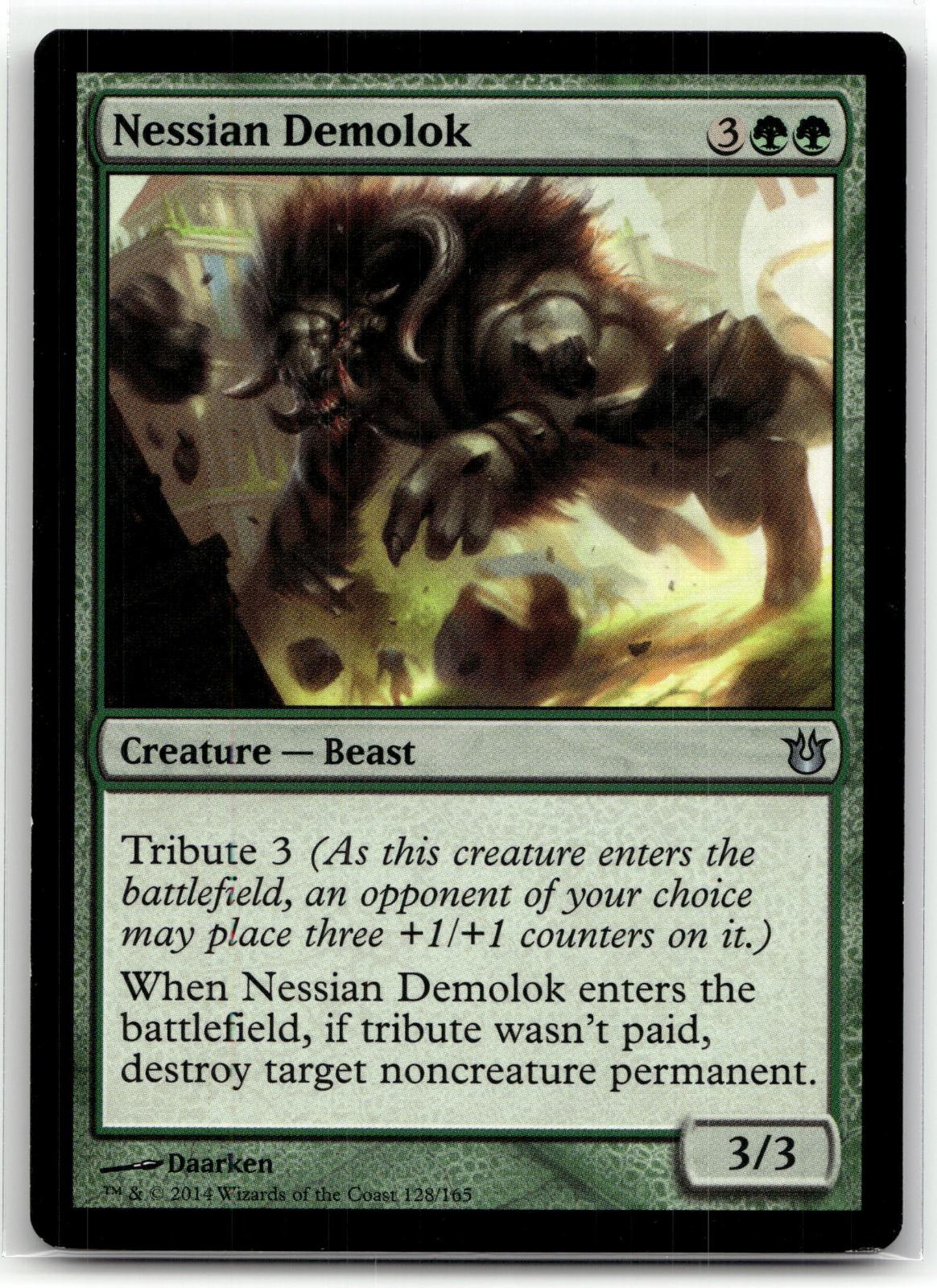Nessian Demolok 128 Uncommon Born of the Gods Magic: The Gathering Near Mint