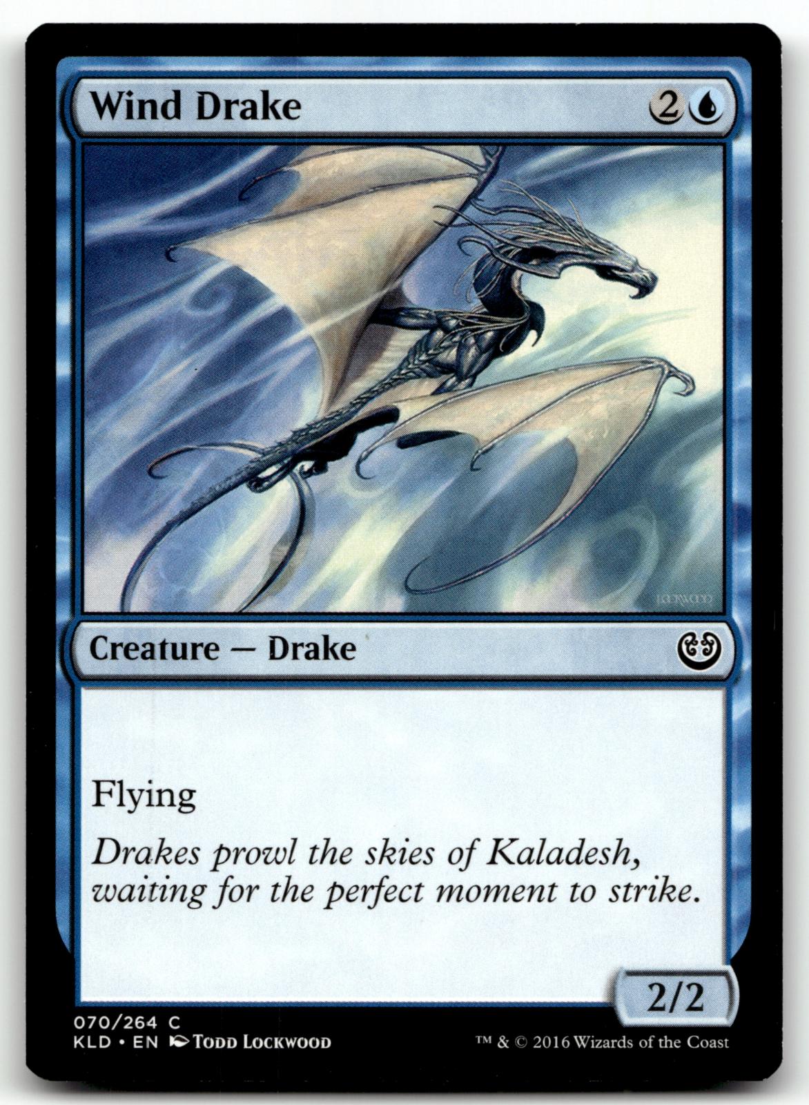 Wind Drake 70 Common Kaladesh Magic: The Gathering Near Mint
