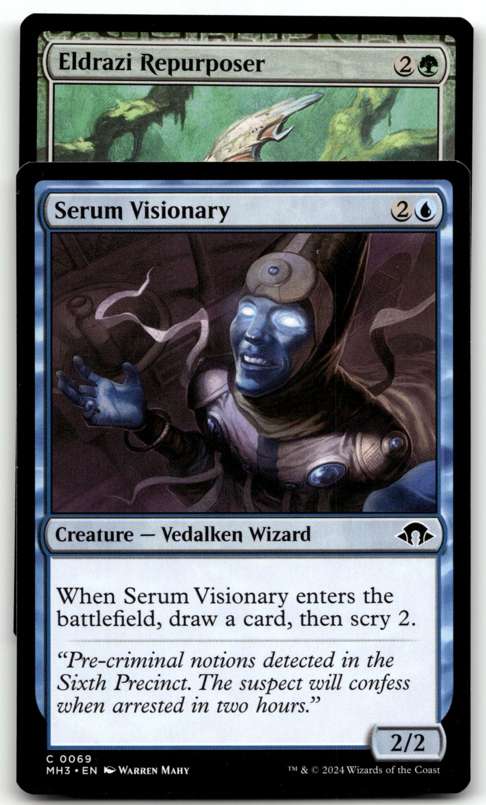 Serum Visionary 69 Common Modern Horizons 3 Magic: The Gathering Near Mint