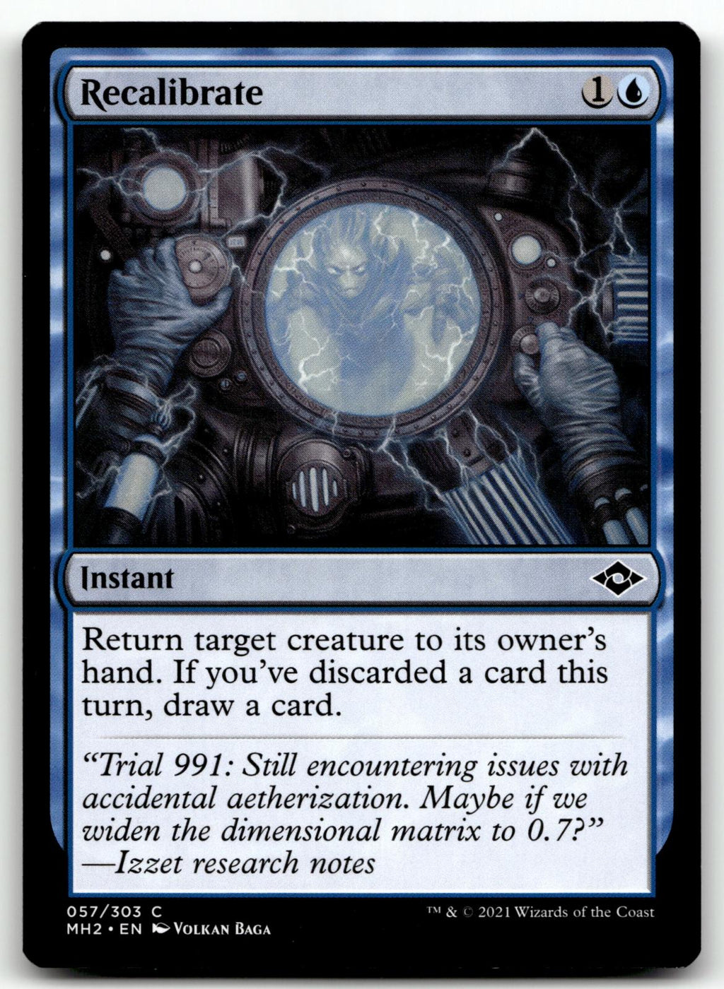 Recalibrate 57 Common Modern Horizons 2 Magic: The Gathering Near Mint