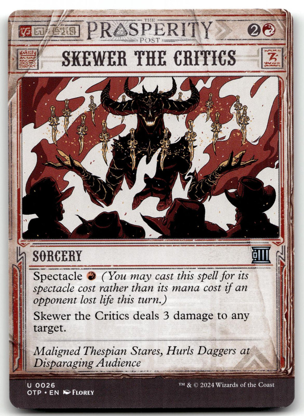 Skewer the Critics 26 Outlaws of Thunder Junction: Breaking News Magic