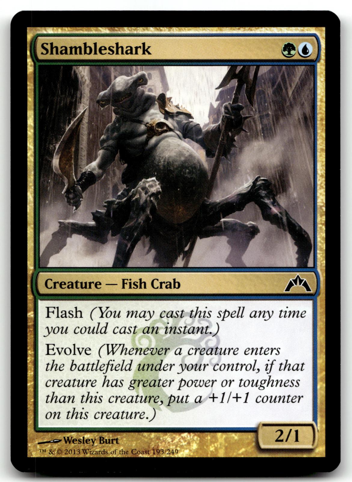 Shambleshark 193 Common Gatecrash Magic: The Gathering Near Mint