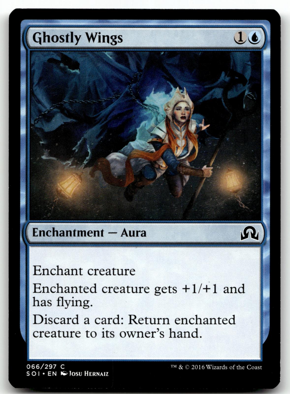 Ghostly Wings 66 Common Shadows over Innistrad Magic: The Gathering Near Mint