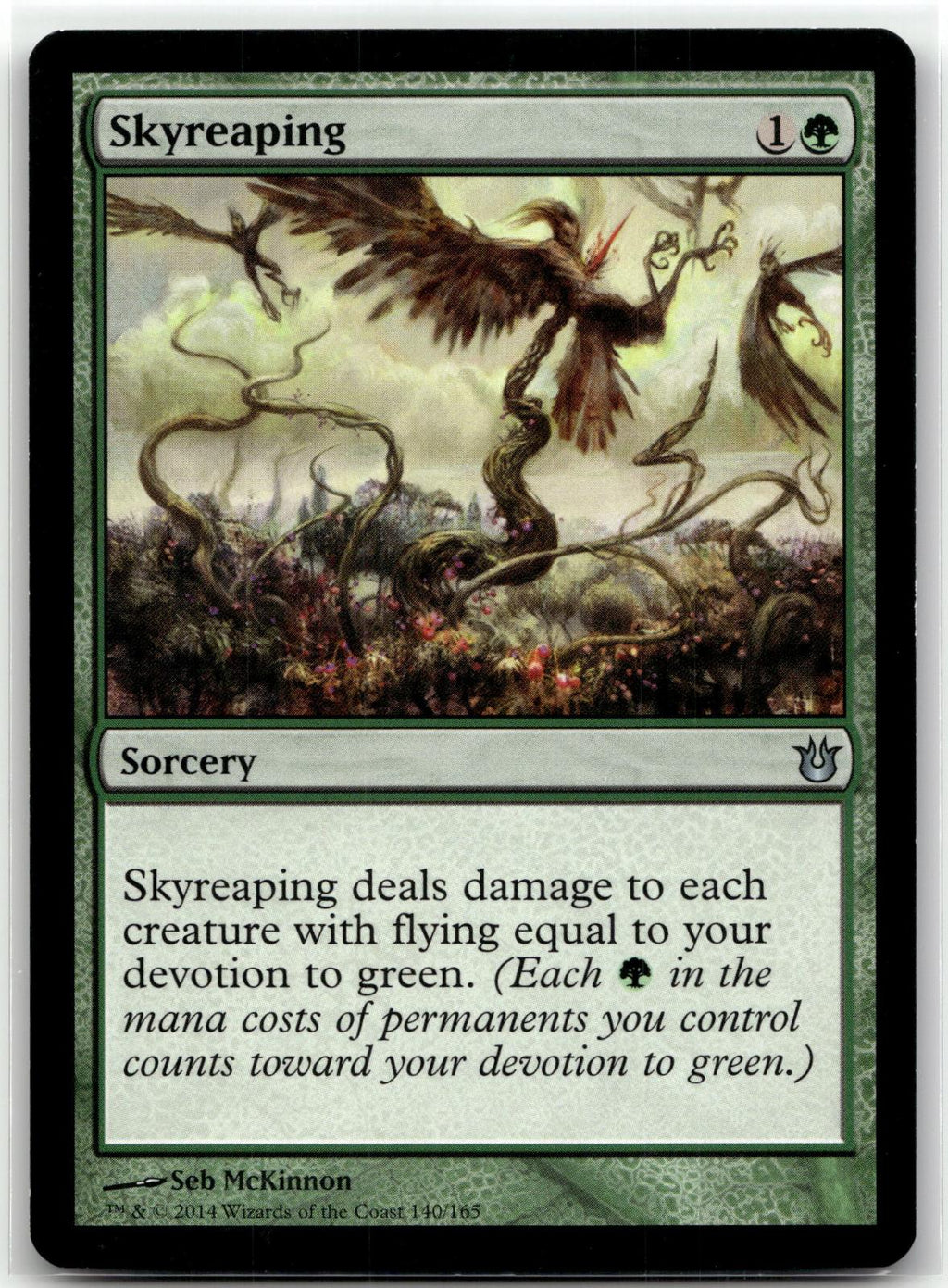 Skyreaping 140 Uncommon Born of the Gods Magic: The Gathering Near Mint