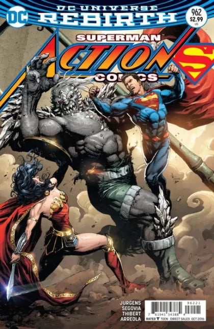 Action Comics, Vol. 3 #962B (Gary Frank Variant)