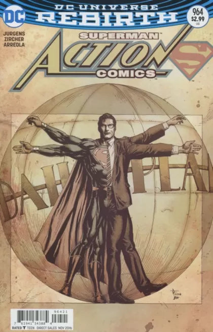 Action Comics, Vol. 3 #964B (Gary Frank Variant)
