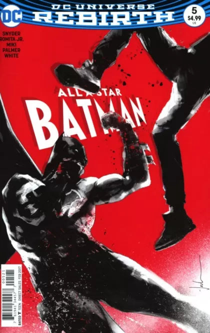 All-Star Batman #5B Variant Jock Cover