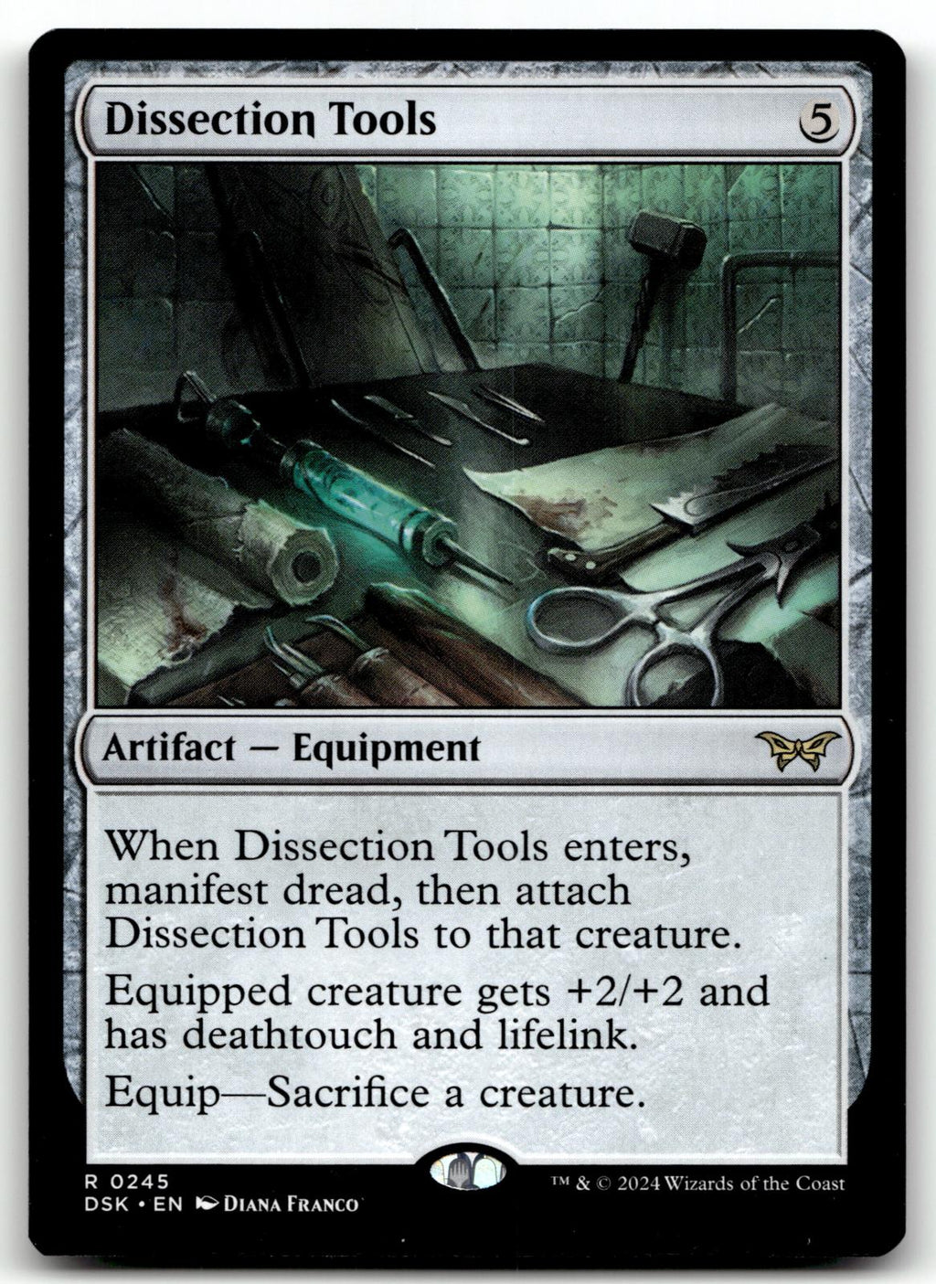 Dissection Tools 245 Rare Duskmourn: House of Horror Magic: The Gathering NM