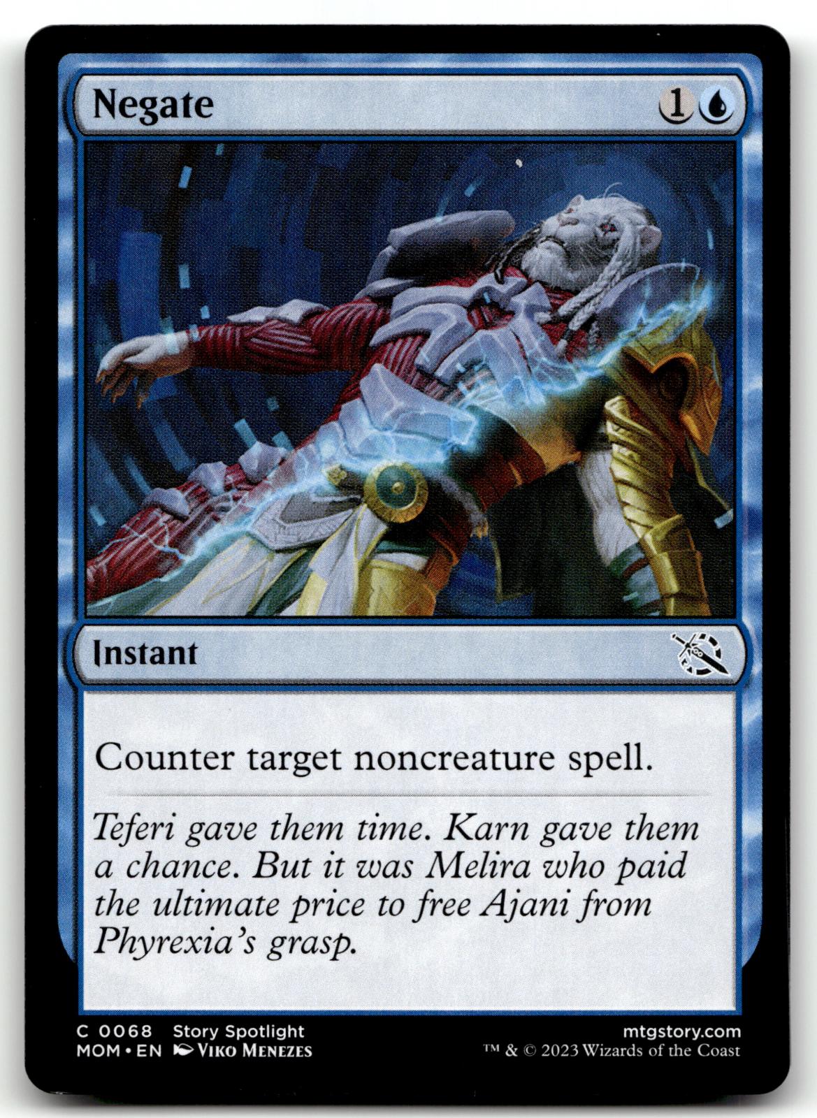 Negate 68 Common March of the Machine Magic: The Gathering Near Mint
