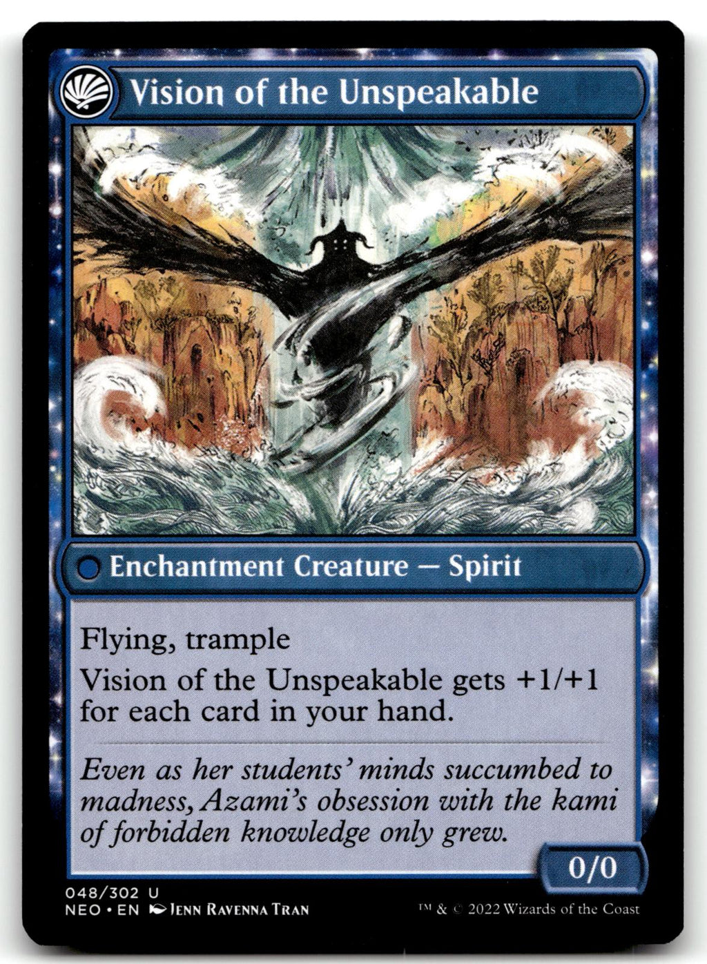 Behold the Unspeakable 48 Kamigawa: Neon Dynasty Magic: The Gathering NM