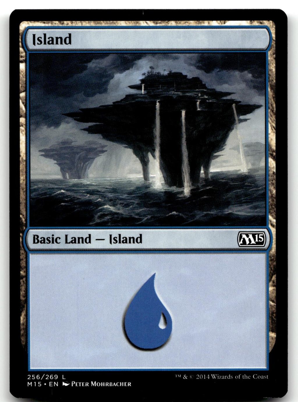 Island (256) 256 Land Magic 2015 (M15) Magic: The Gathering Near Mint