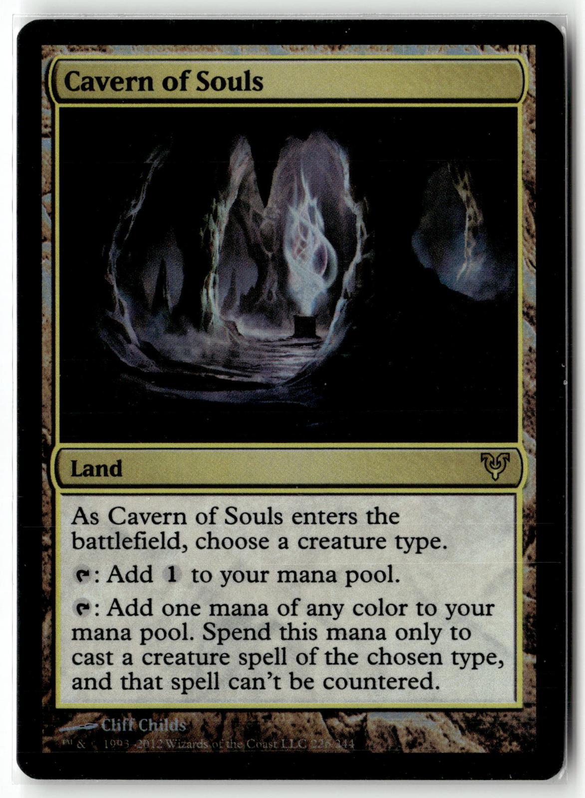 Cavern of Souls 226/244 Rare The List Reprints Magic: The Gathering Near Mint