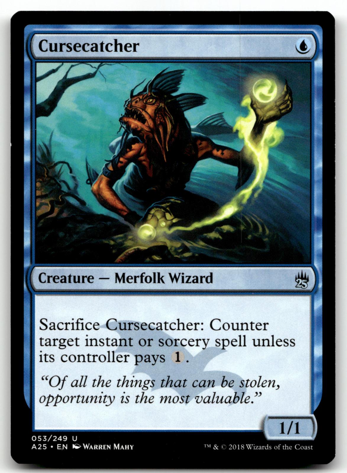 Cursecatcher 53 Uncommon Masters 25 Magic: The Gathering Near Mint