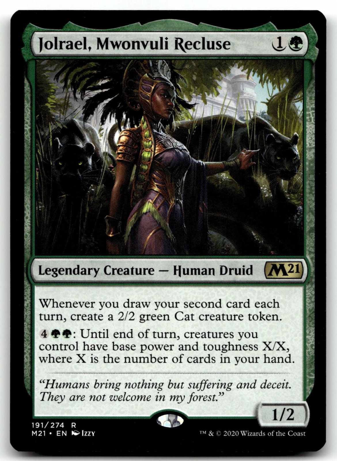 Jolrael, Mwonvuli Recluse 191 Rare Core Set 2021 Magic: The Gathering Near Mint