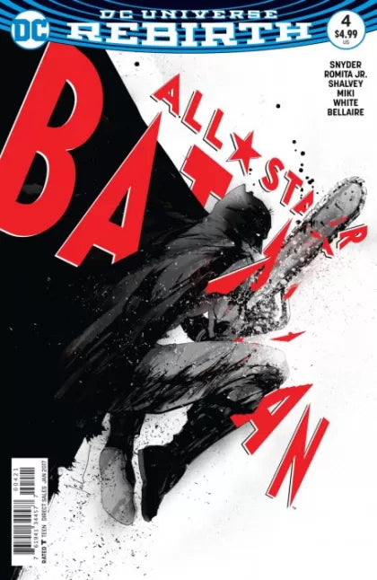 All-Star Batman #4B (Jock Variant Cover)