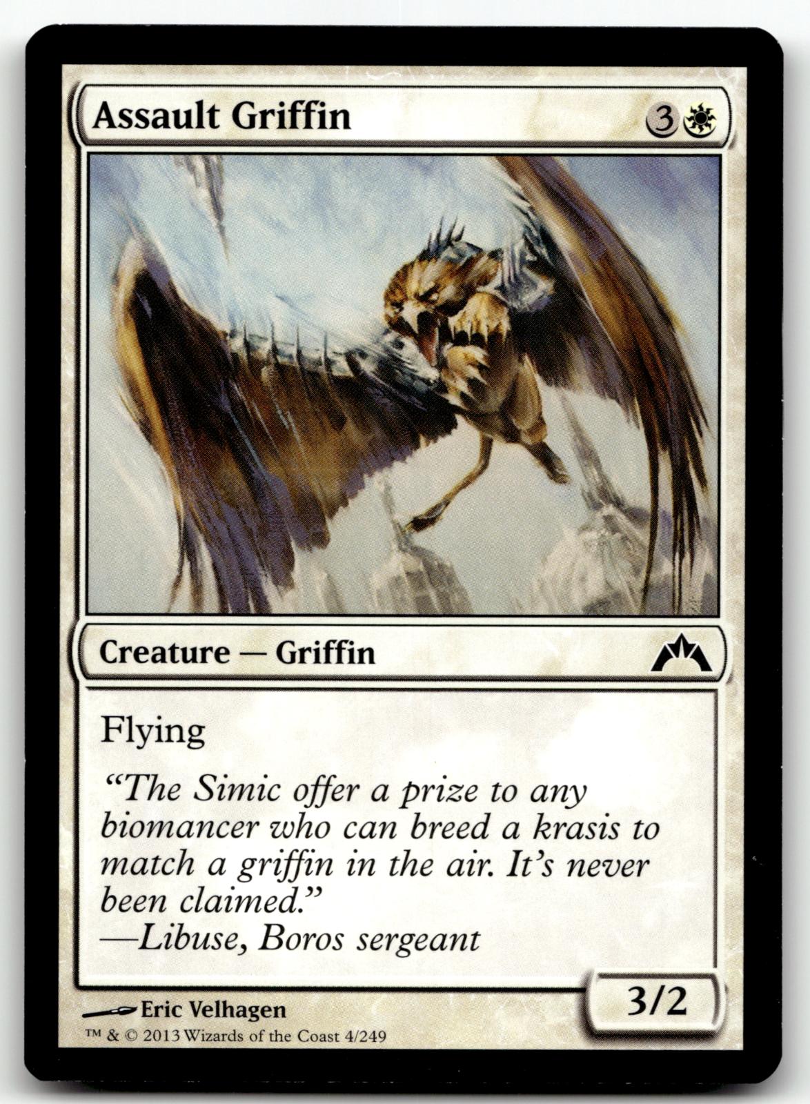Assault Griffin 4 Common Gatecrash Magic: The Gathering Near Mint