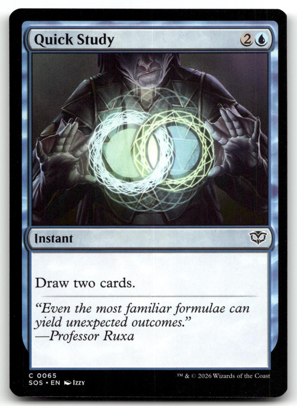 Quick Study 65 Common Secrets of Strixhaven Magic: The Gathering Near Mint