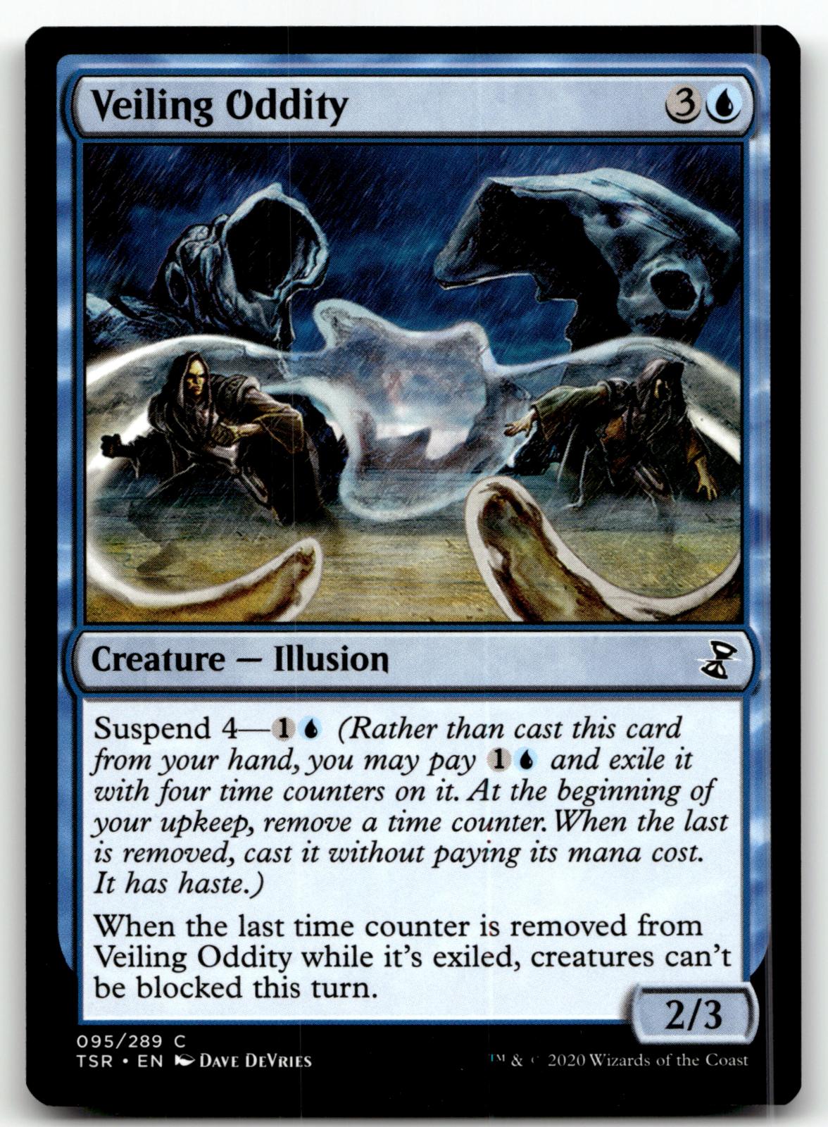 Veiling Oddity 95 Common Time Spiral: Remastered Magic: The Gathering Near Mint