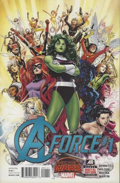 A-Force, Vol. 1 #1A (Jim Cheung Regular Cover)