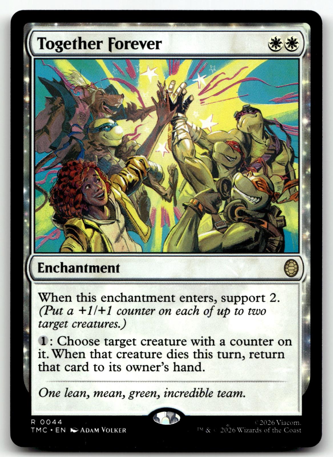 Together Forever (Surge Foil) 44 Commander: Teenage Mutant Ninja Turtles 