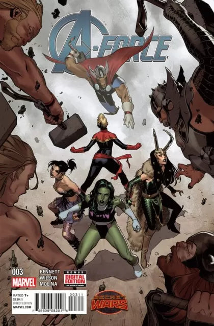 A-Force, Vol. 1 #3A (Jorge Molina Regular Cover)