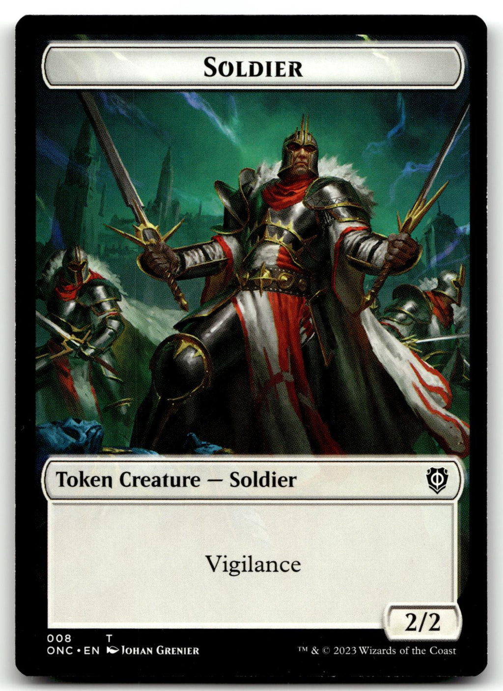 Soldier Token 3 Token War of the Spark Magic: The Gathering Near Mint