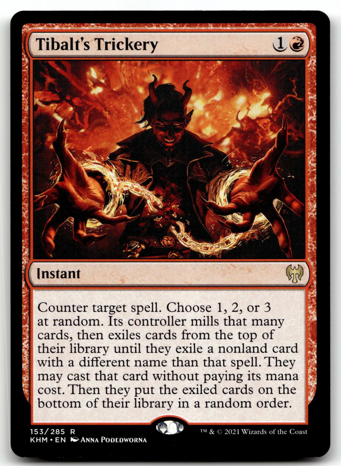 Tibalt's Trickery 153 Rare Kaldheim Magic: The Gathering Near Mint