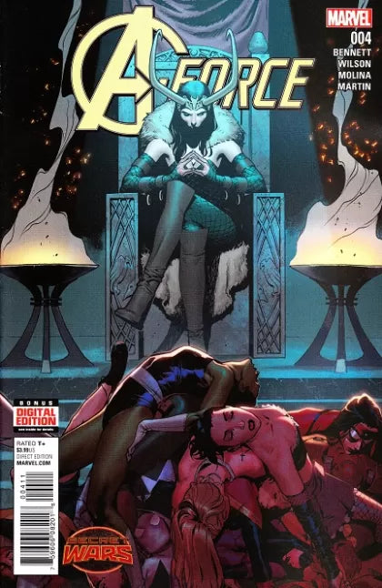 A-Force, Vol. 1 #4A (Jorge Molina Cover)