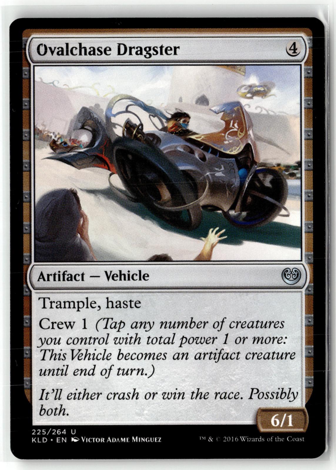 Ovalchase Dragster 225 Uncommon Kaladesh Magic: The Gathering Near Mint