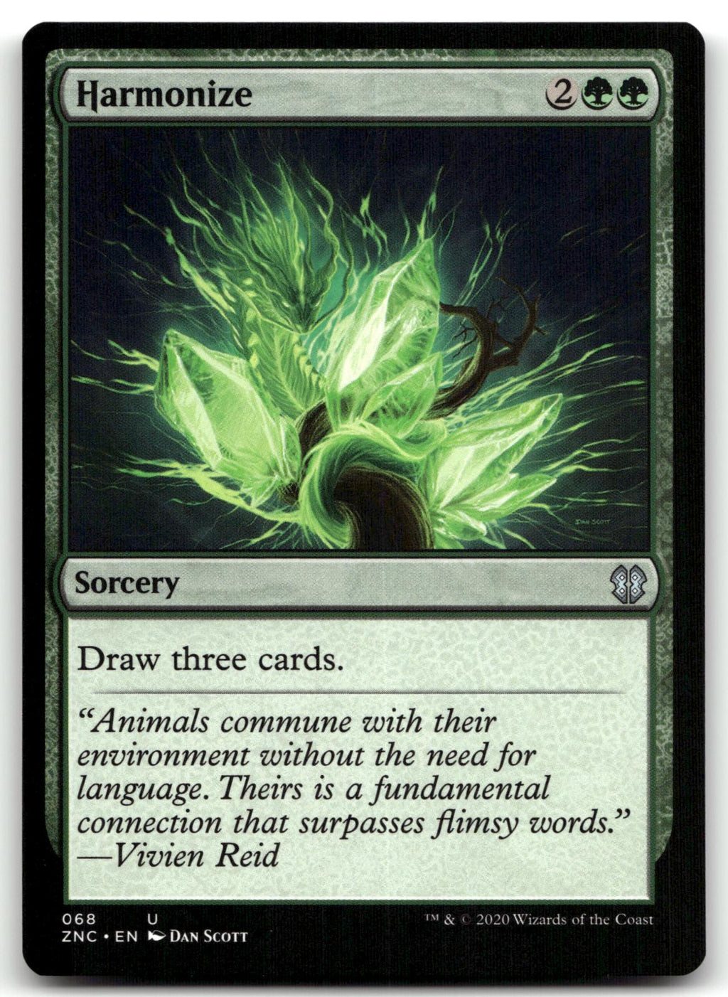 Harmonize 68 Uncommon Commander: Zendikar Rising Magic: The Gathering Near Mint