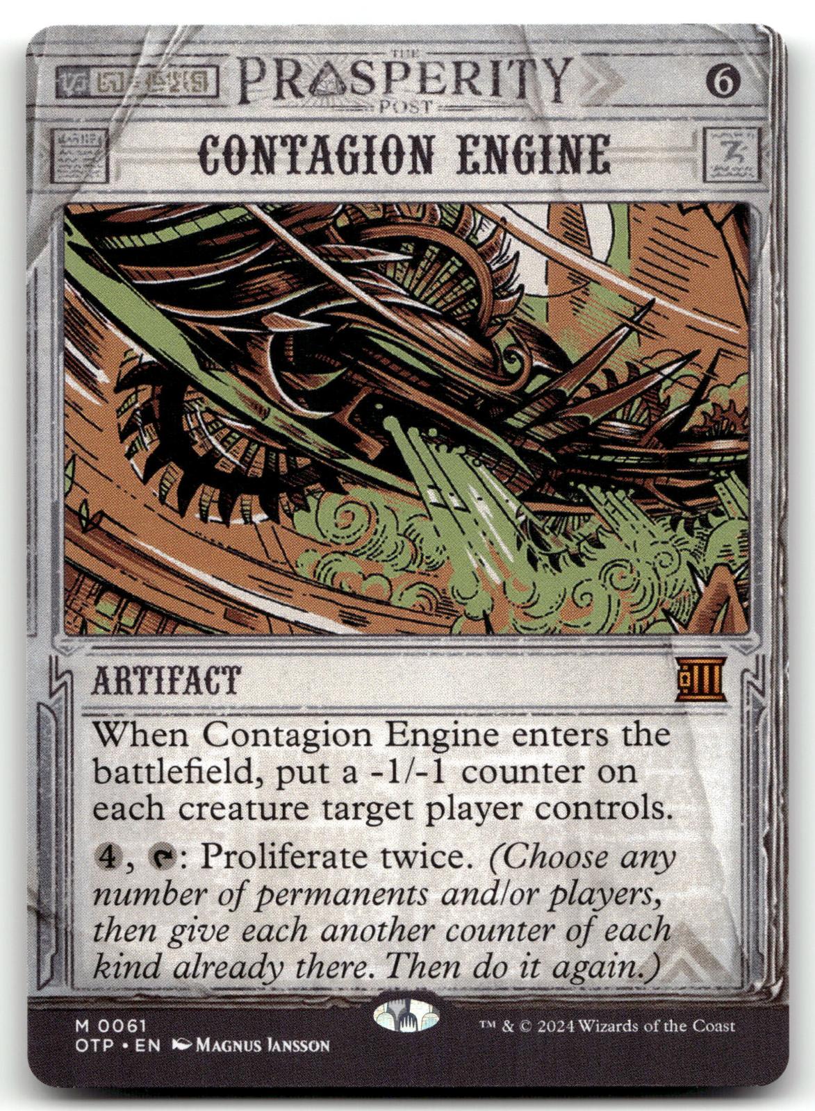 Contagion Engine 61 Outlaws of Thunder Junction: Breaking News 