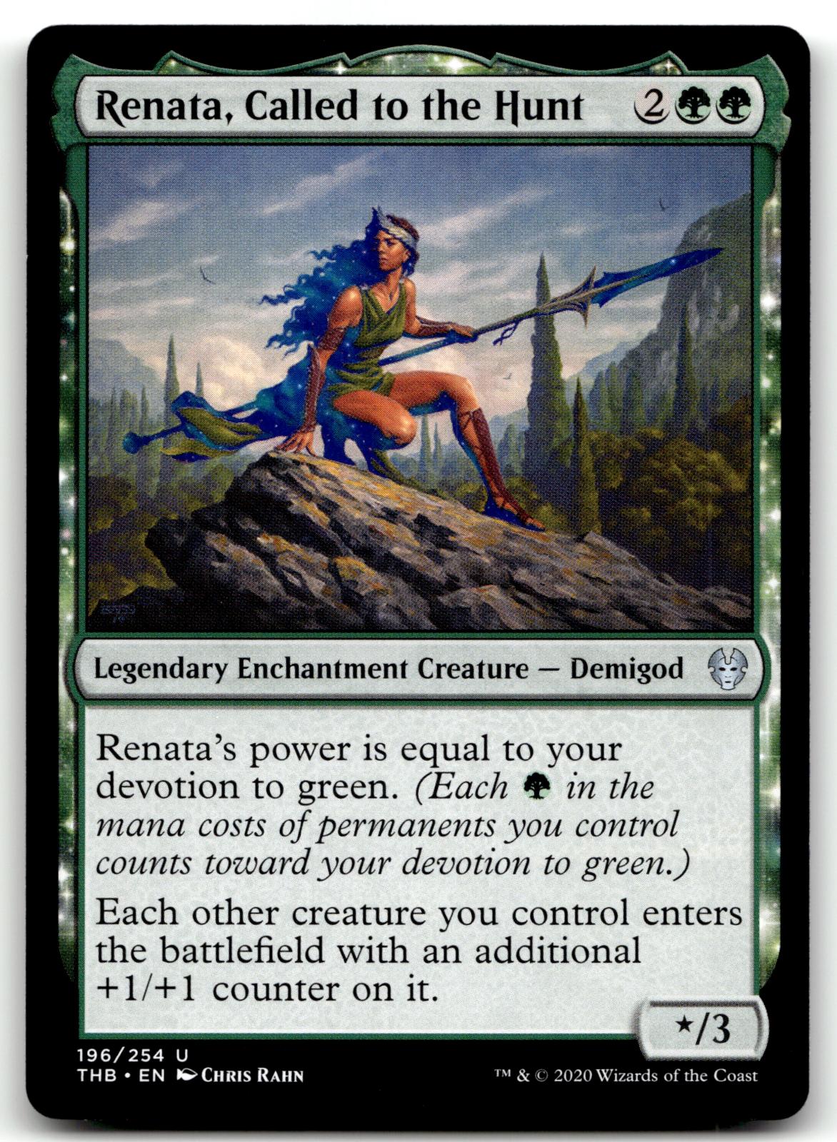 Renata, Called to the Hunt 196 Theros Beyond Death Magic: The Gathering NM