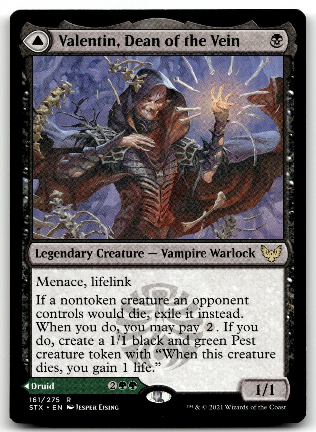 Valentin, Dean of the Vein 161 Rare The List Reprints Magic: The Gathering NM