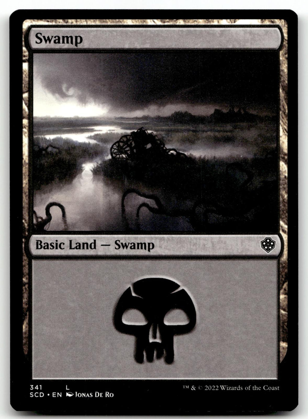 Swamp (341) 341 Land Starter Commander Decks Magic: The Gathering Near Mint