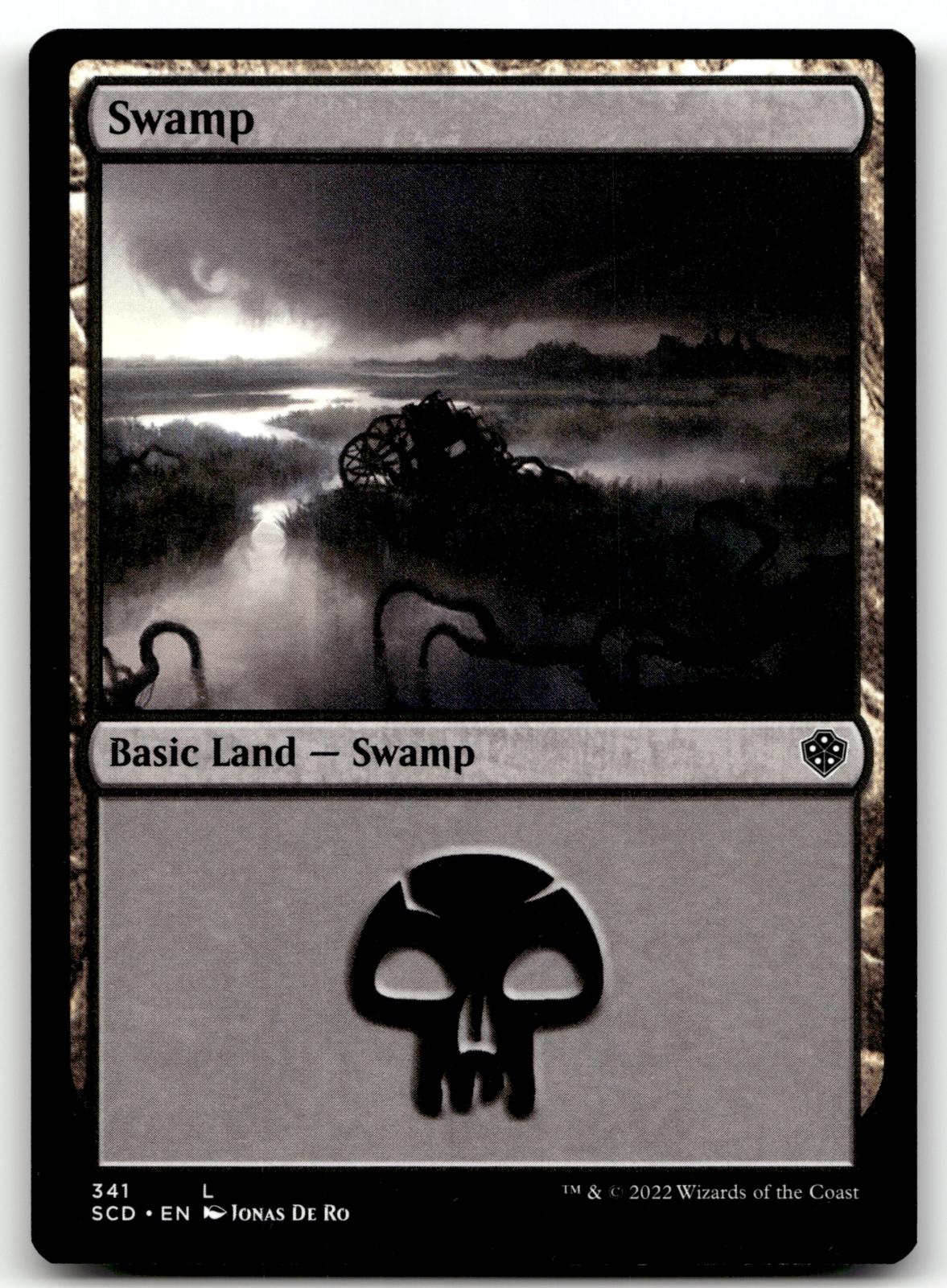 Swamp (341) 341 Land Starter Commander Decks Magic: The Gathering Near Mint