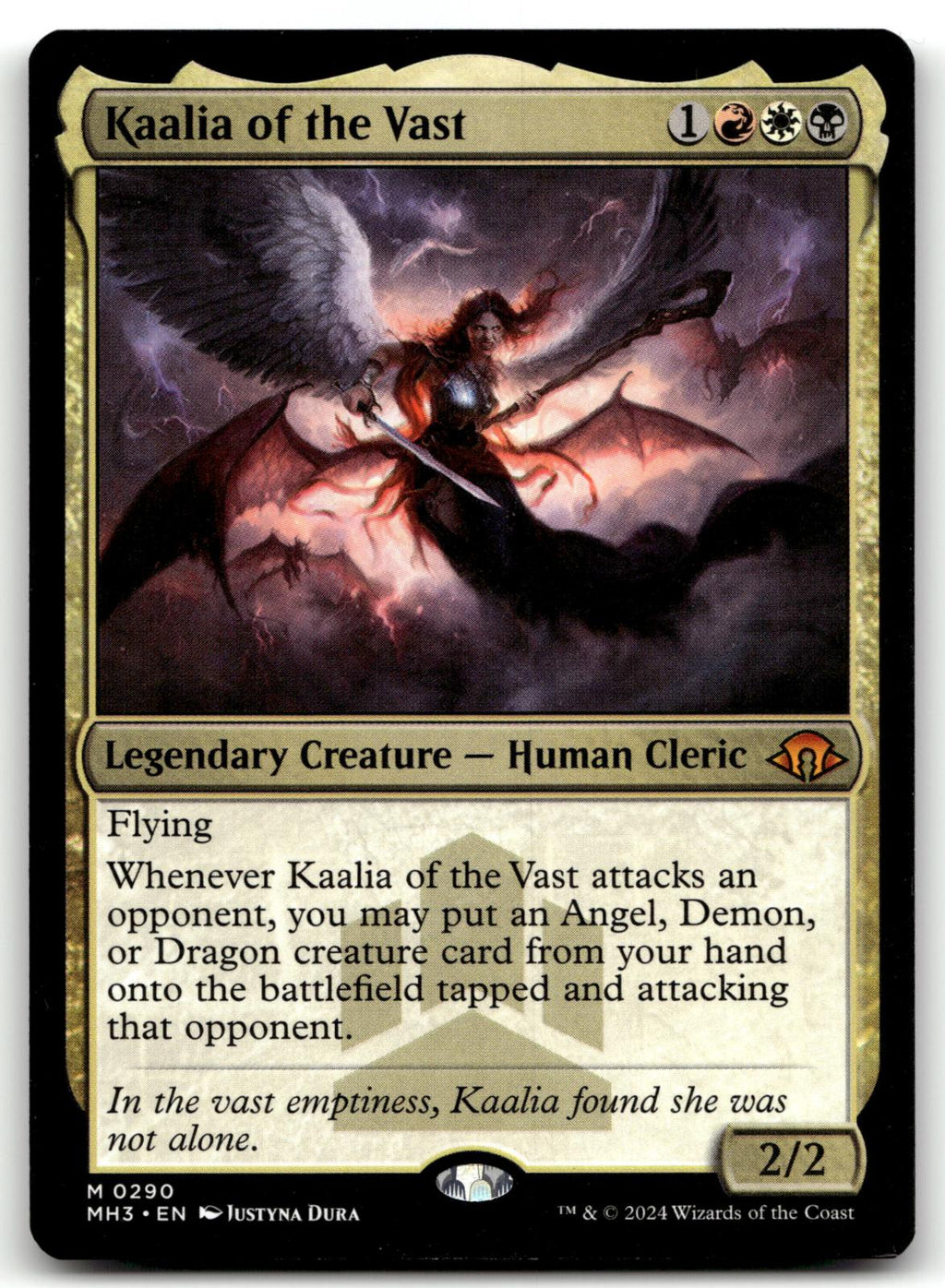 Kaalia of the Vast 290 Mythic Modern Horizons 3 Magic: The Gathering Near Mint