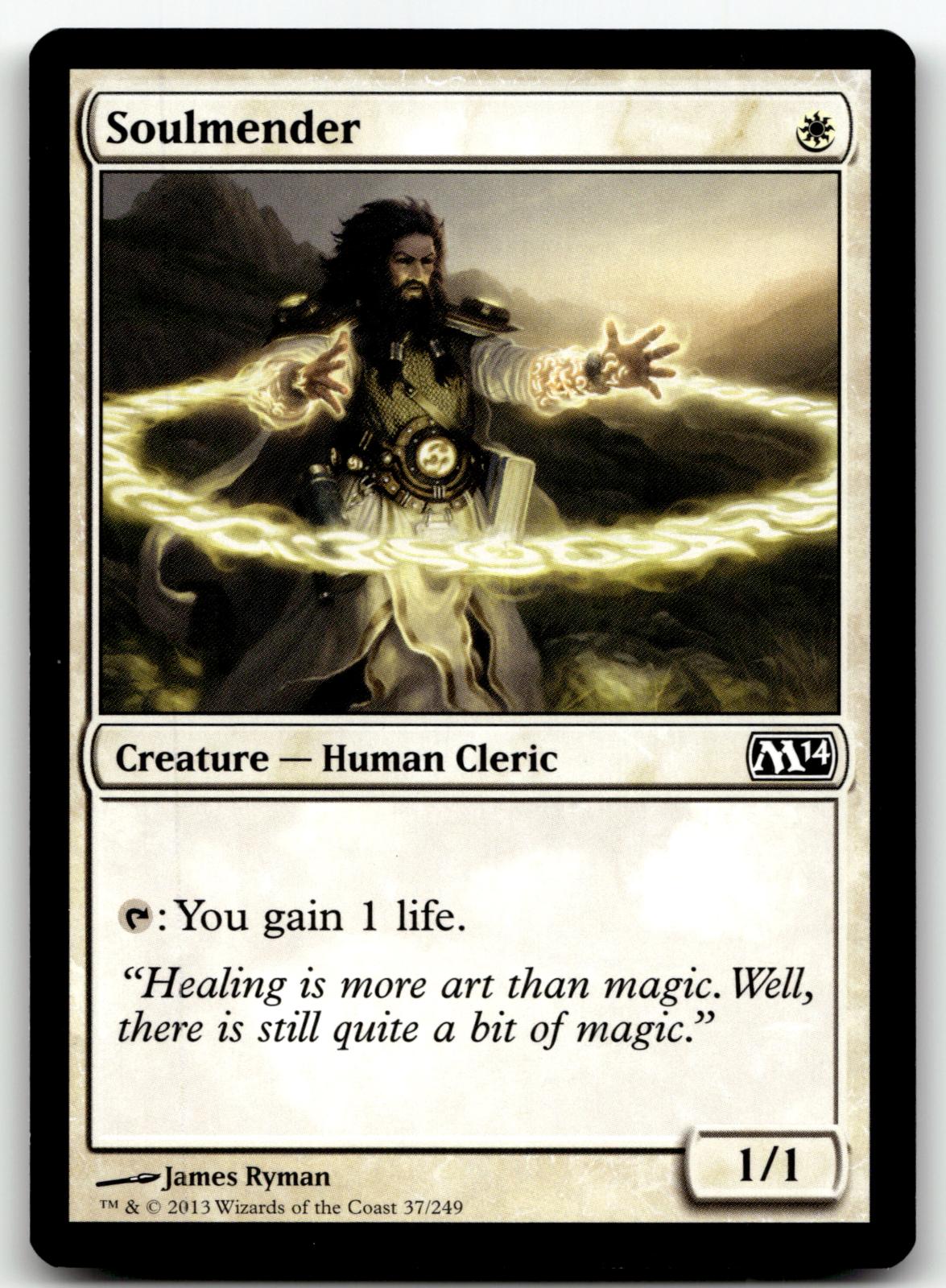 Soulmender 37 Common Magic 2014 (M14) Magic: The Gathering Near Mint