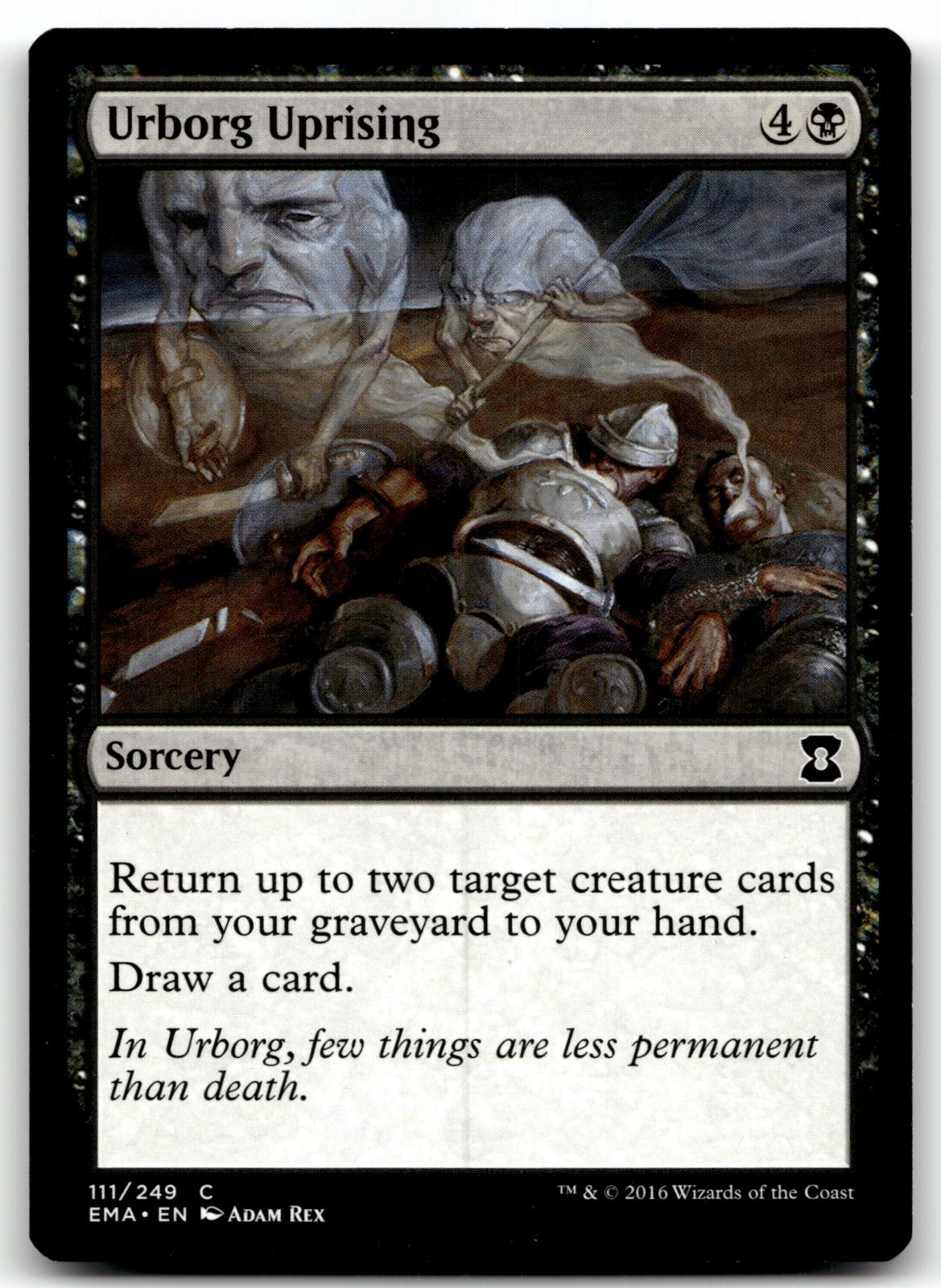 Urborg Uprising 111 Common Eternal Masters Magic: The Gathering Near Mint