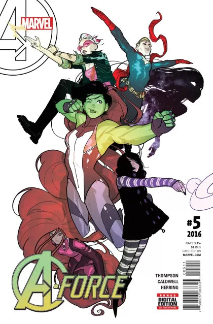 A-Force, Vol. 2 #5A (Regular Ben Caldwell Cover)