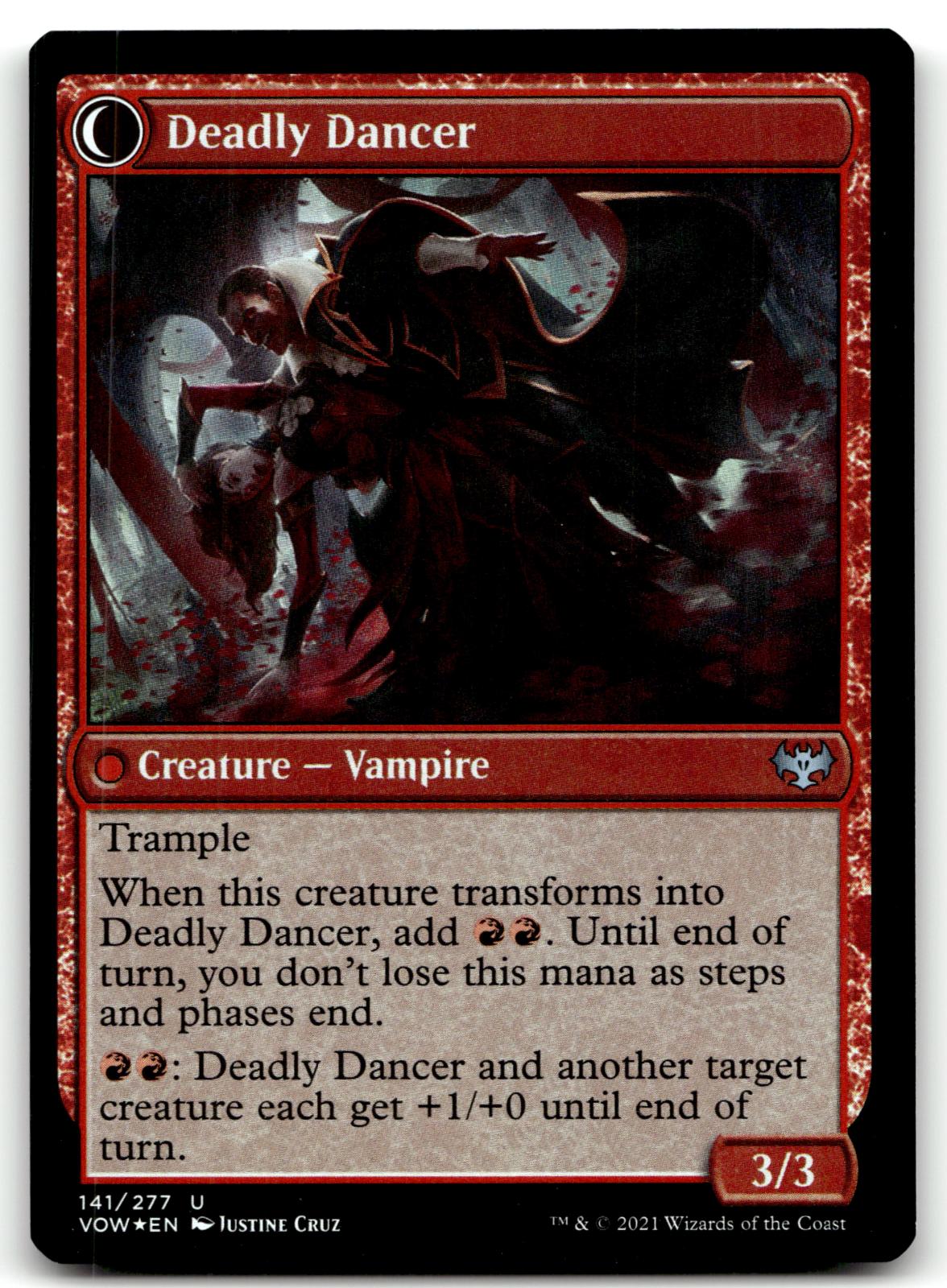 Alluring Suitor 141 Uncommon Innistrad: Crimson Vow Magic: The Gathering Foil NM
