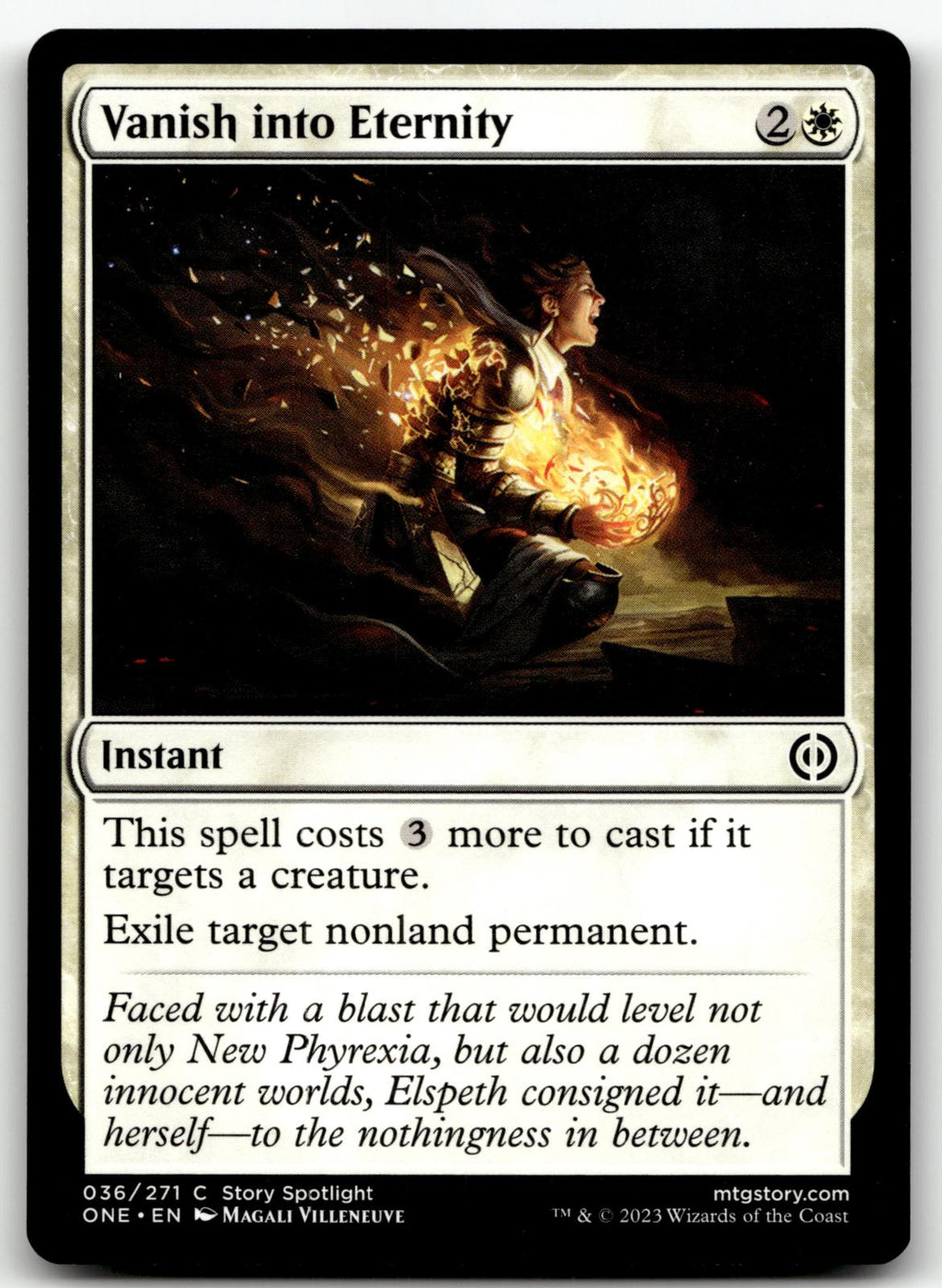 Vanish into Eternity 36 Common Phyrexia: All Will Be One Magic: The Gathering NM