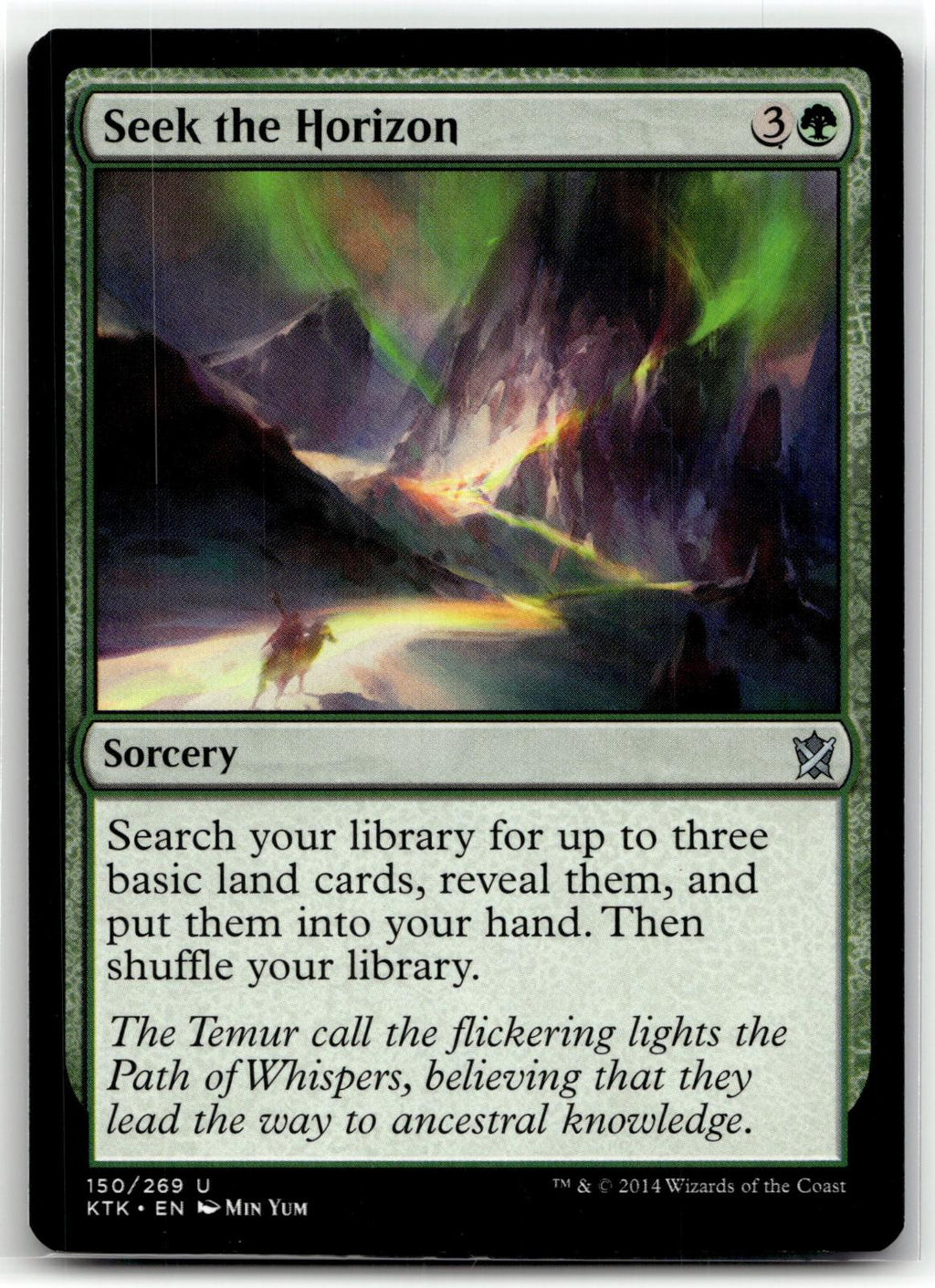 Seek the Horizon 150 Uncommon Khans of Tarkir Magic: The Gathering Near Mint