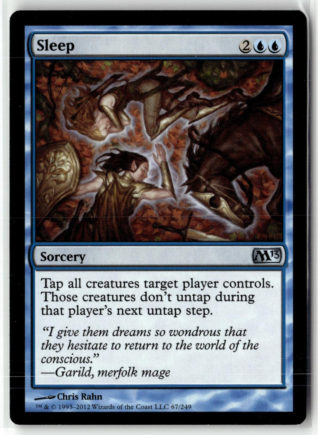 Sleep 67 Uncommon Magic 2013 (M13) Magic: The Gathering Near Mint