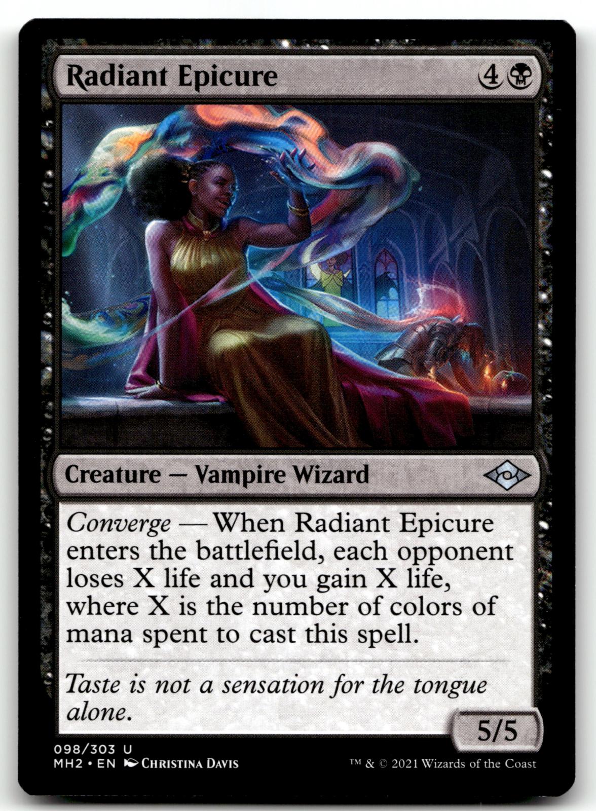 Radiant Epicure 98 Uncommon Modern Horizons 2 Magic: The Gathering Near Mint