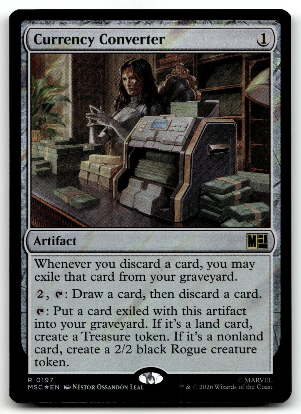 Currency Converter (Surge Foil) 197 Holo Commander: Marvel Super Heroes Magic: 