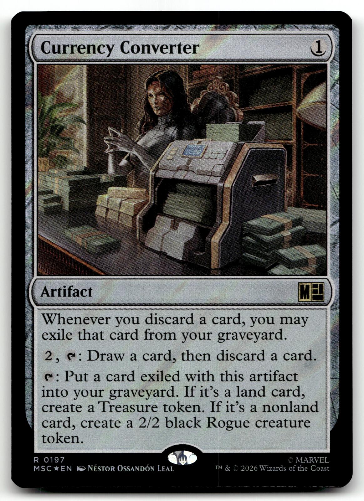 Currency Converter (Surge Foil) 197 Holo Commander: Marvel Super Heroes Magic: 