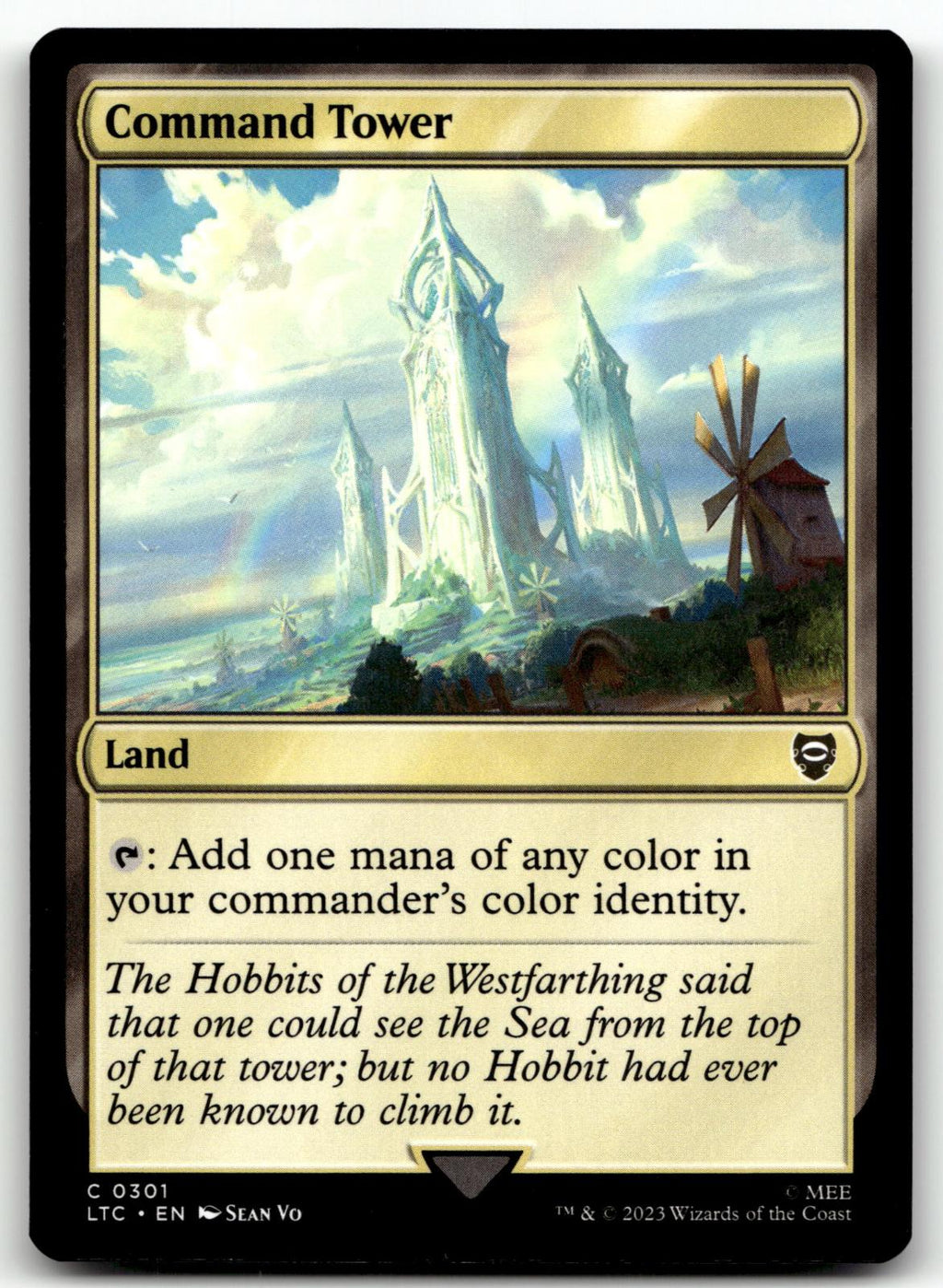 Command Tower 301 Commander: The Lord of the Rings: Tales of Middle-earth 